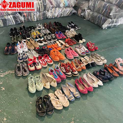 second hand mixed shoes used