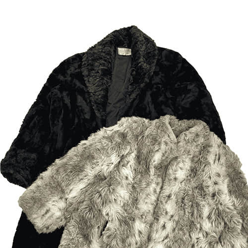 casaco de pele vintage