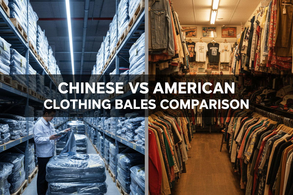 Chinese vs American Clothing Bales Wholesalers Complete 2026 Comparison Guide