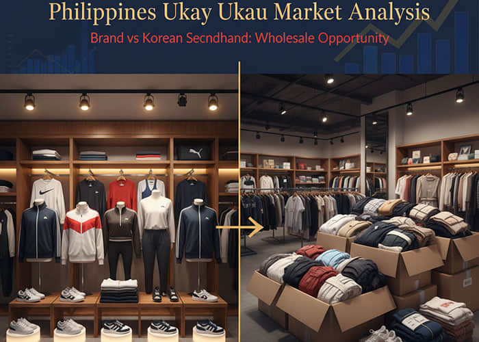 Philippines Ukay Ukay Secondhand Clothing Market Guide Korean vs Brand Secondhand Clothes Comparison