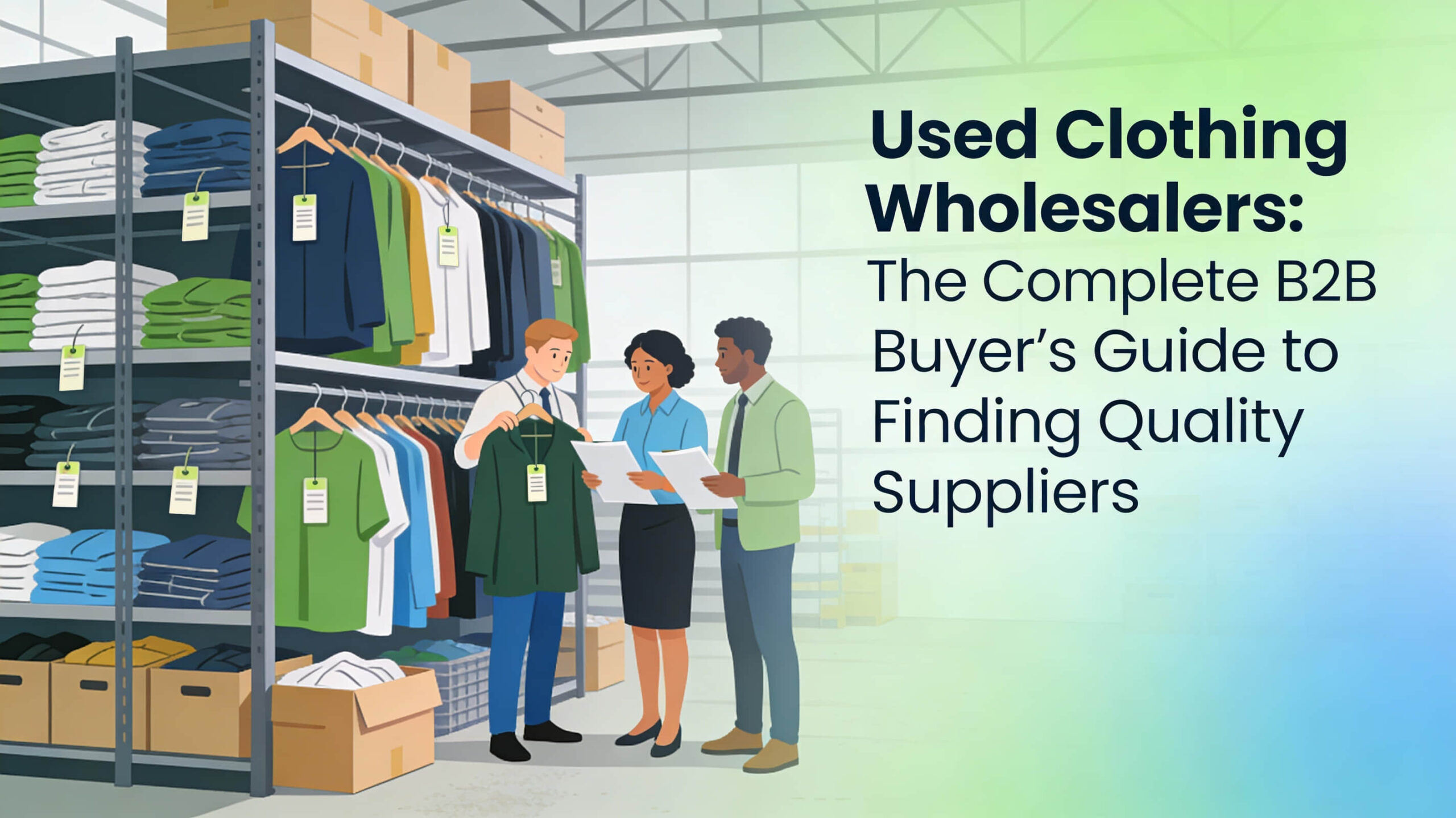 Used Clothing Wholesalers The Complete B2B Buyer’s Guide to Finding Quality Suppliers