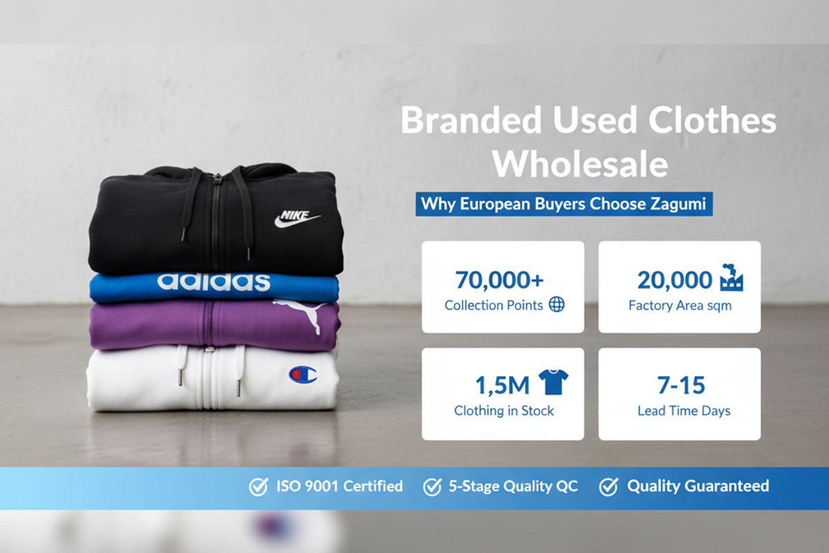 Why European Buyers Choose Zagumi For Second‑Hand Brand Clothing