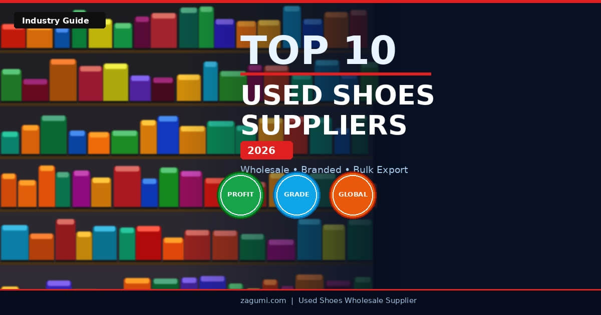 Top 10 Used Shoes Suppliers in the World (2026) — Wholesale Guide