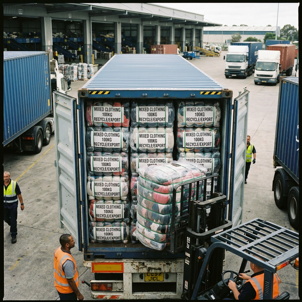 Used Clothing Container