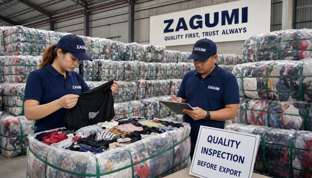 bestfactoriesforgradedusedclothingsortingandinspectionprocessatZagumifactory