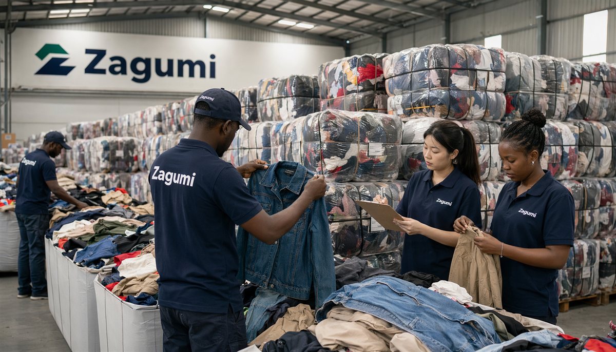 used clothing supplier with certificates and negotiable prices sorting and inspection process at Zagumi factory used clothing supplier with certificates and negotiable prices sorting and inspection process at Zagumi factory