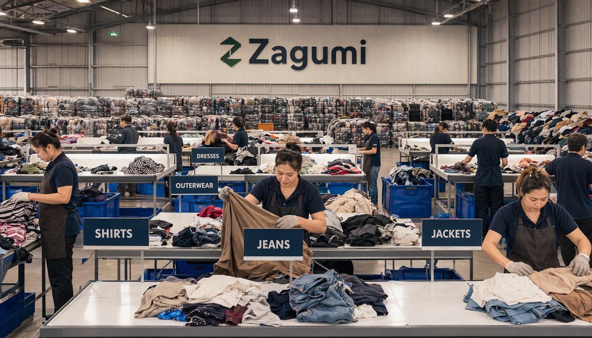 reliableusedclothesexportersortingandinspectionprocessatZagumifactory