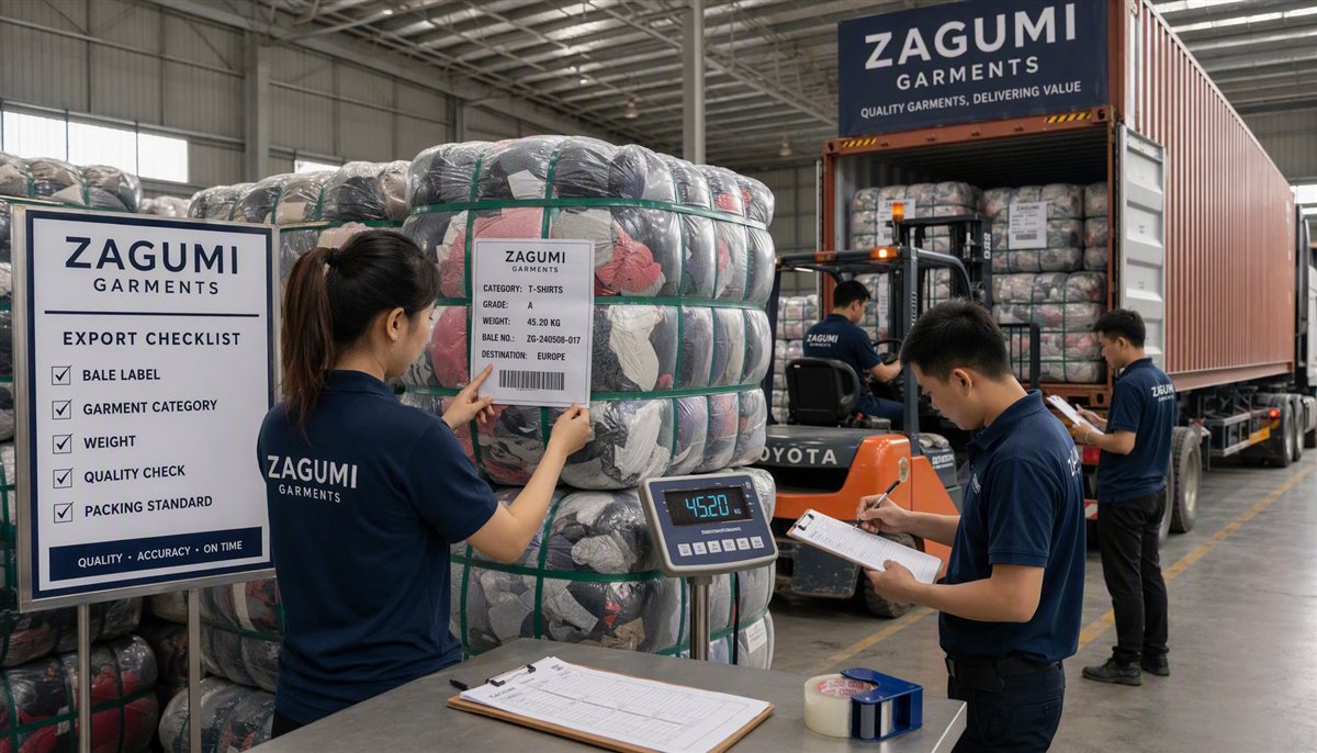 factorydirectwinterusedclothingbales25kgbalesstackedatwarehouse